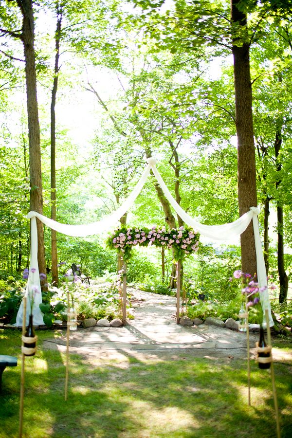 Spring wedding outdoor ideas