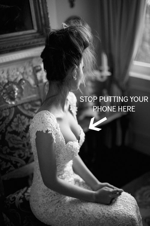 smartphone etiquette at weddings