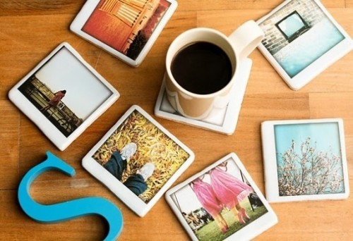 Instagram Coasters Wedding Favors