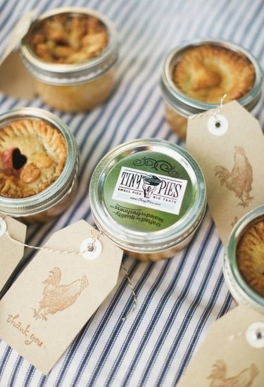 Pie Wedding Favors