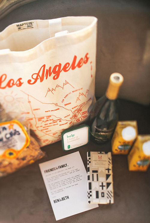 Destination Wedding Welcome Bag Ideas Destination Wedding Welcome Bag Idea