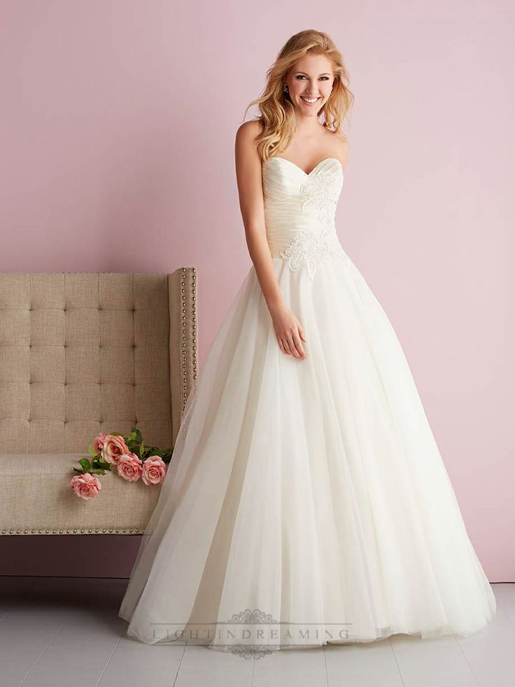 most flattering wedding dresses