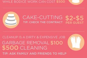 Infographic: Top hidden wedding costs