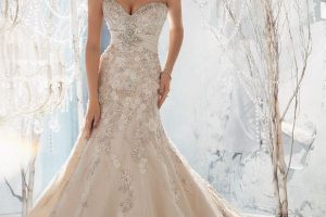 Affordable Mermaid wedding dress