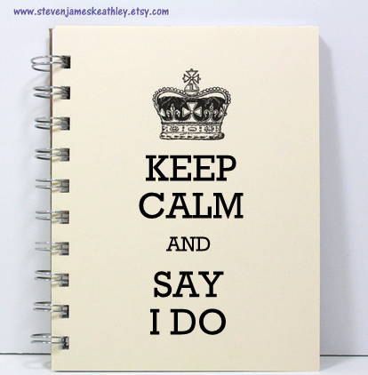 keep calm and say i do notebook