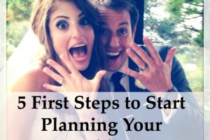 start wedding planning tips