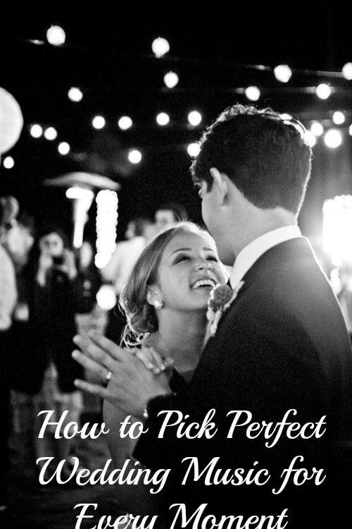 how to pick wedding music