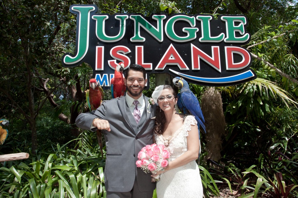 Jungle island wedding video