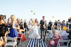 beach wedding in santa barbara