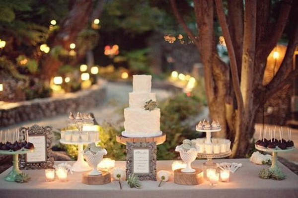 wedding desert station