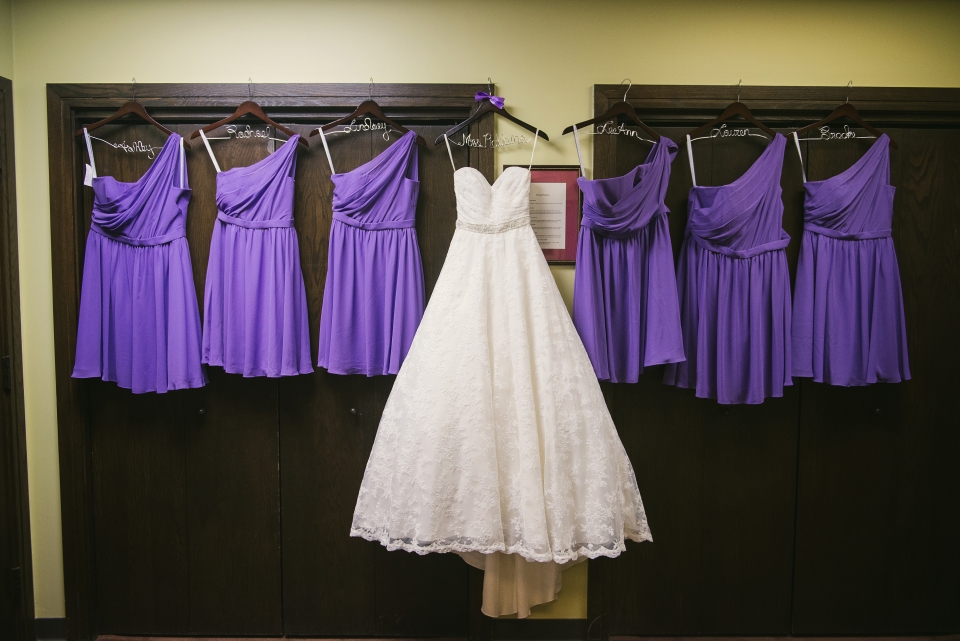 rustic wedding purple inspiration