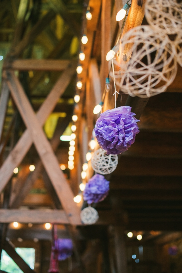 wicker decorations rustic wedding