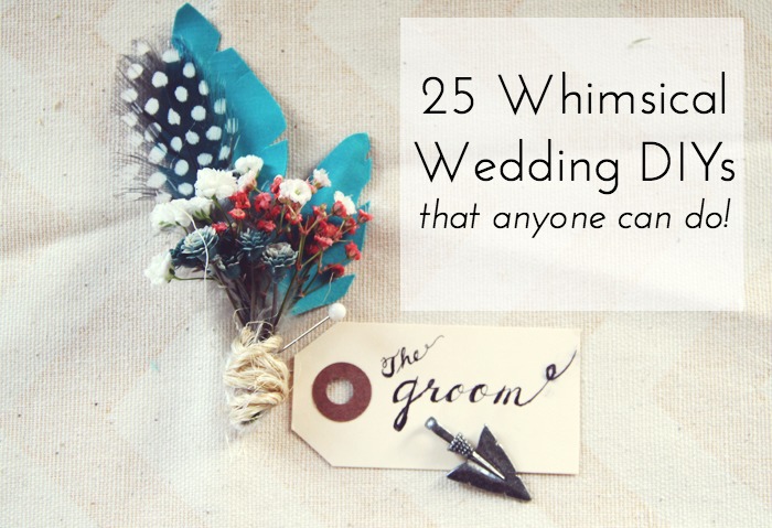 easy wedding diy projects