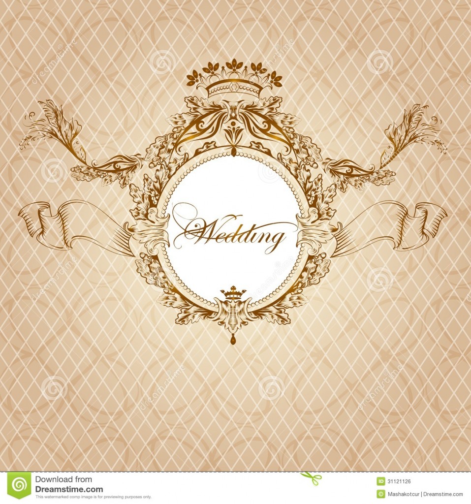 vintage wedding ideas invitations
