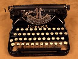 vintage typewriter wedding