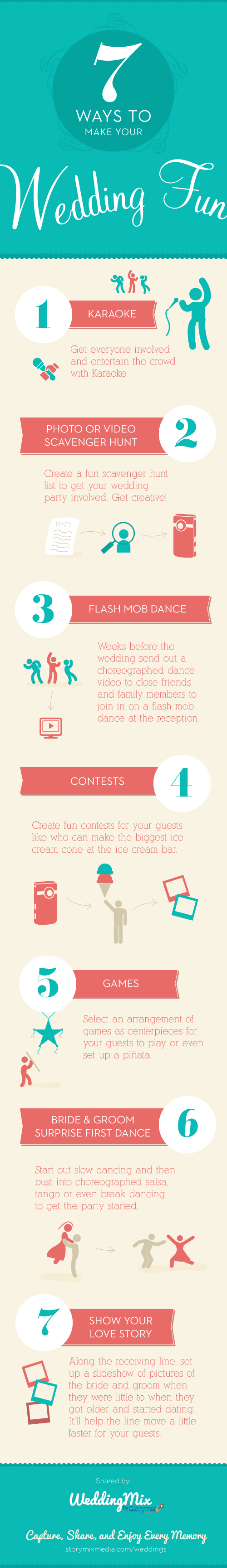 7 ideas to make your wedding entertainment fun