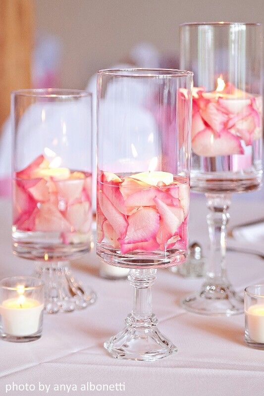 rehearsal dinner table flower ideas