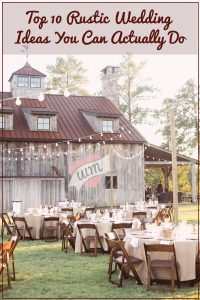 rustic wedding DIY ideas you can actually do 