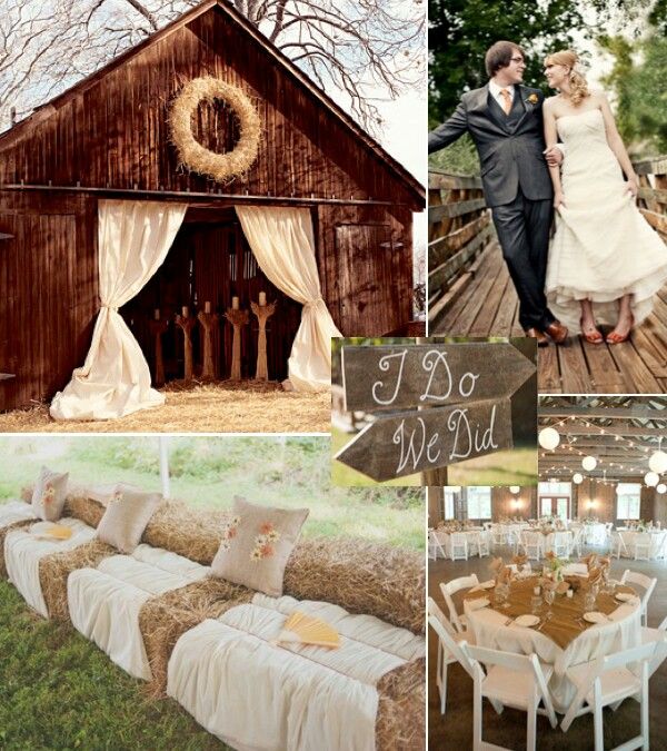 rustic wedding ideas country barn