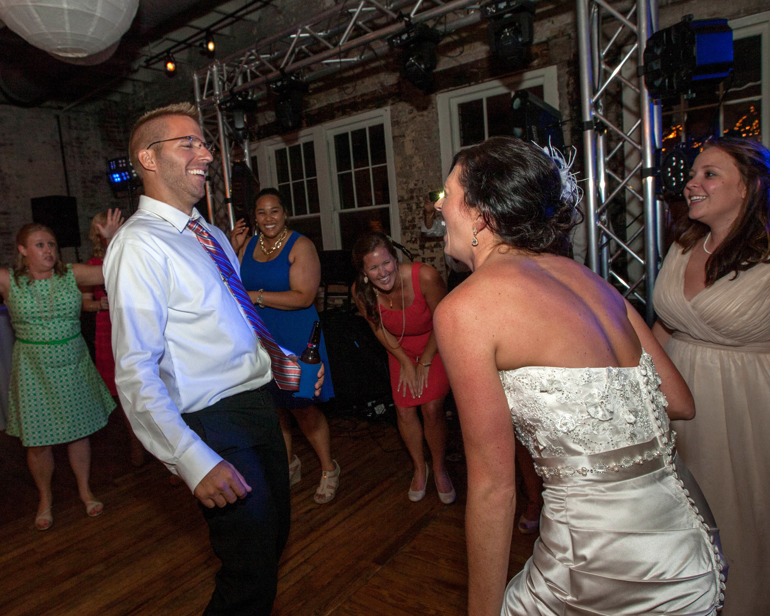 fun wedding videography