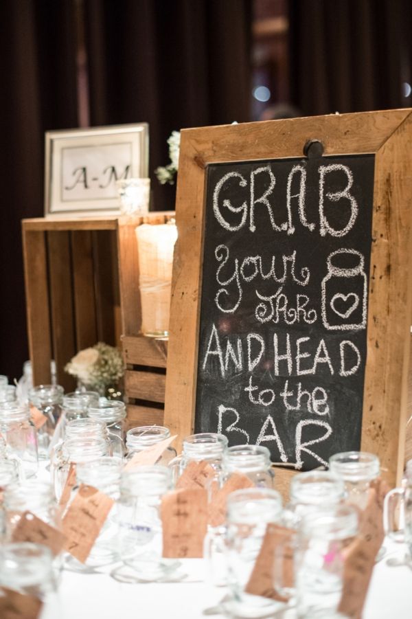 rustic wedding ideas mason jars