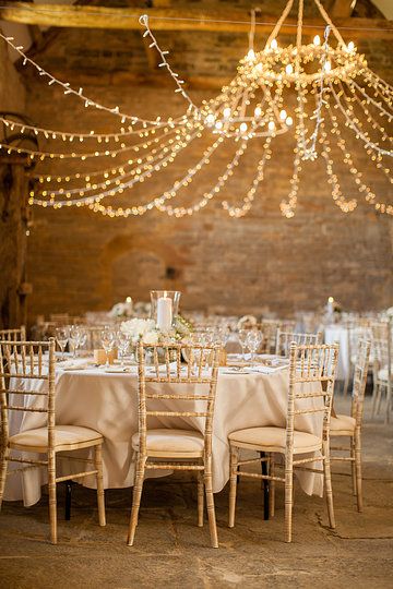 rustic wedding lighting ideas