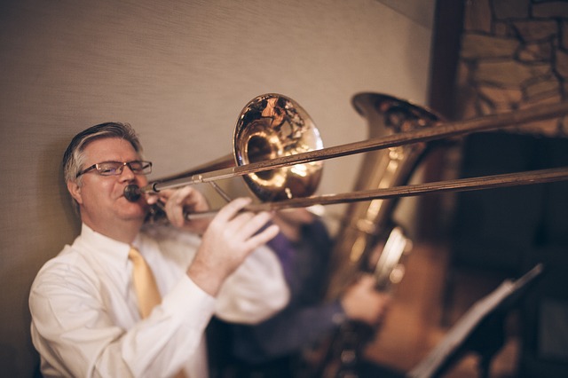trombone wedding band 