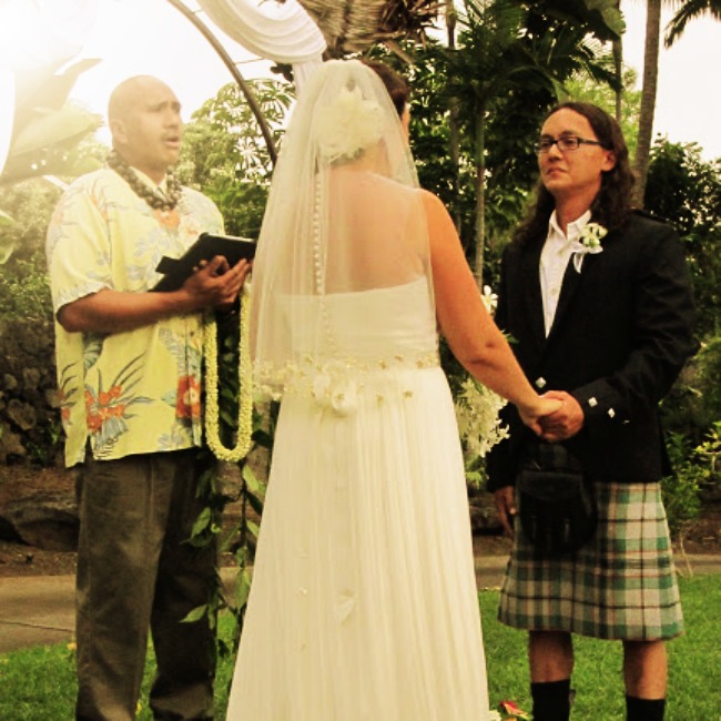 wedding in kona hawaii