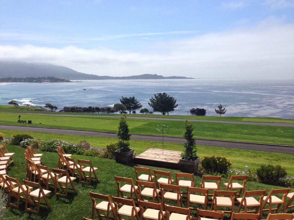 wedding in pebble beach venue