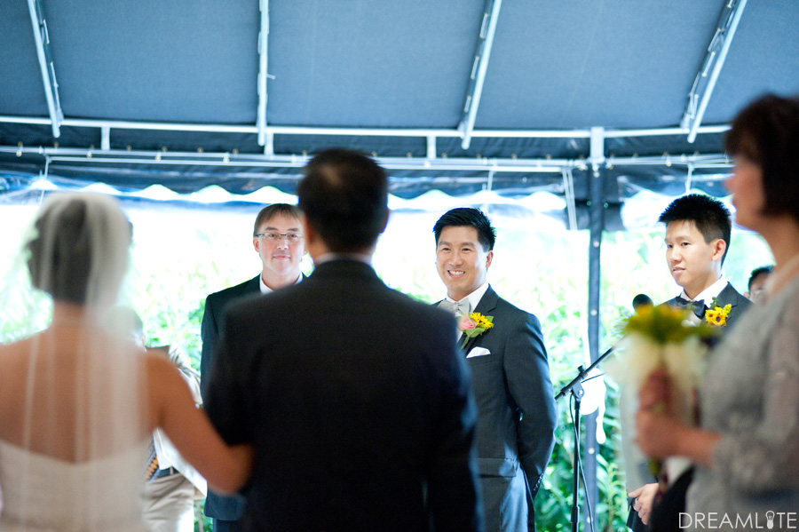 sunflower wedding boutonniere 