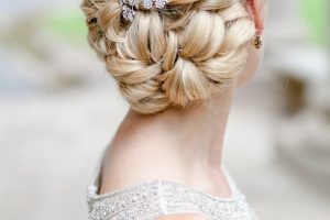 braided wedding updo