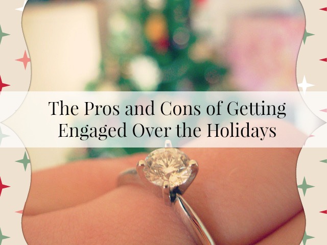 getting engaged over the holidays 