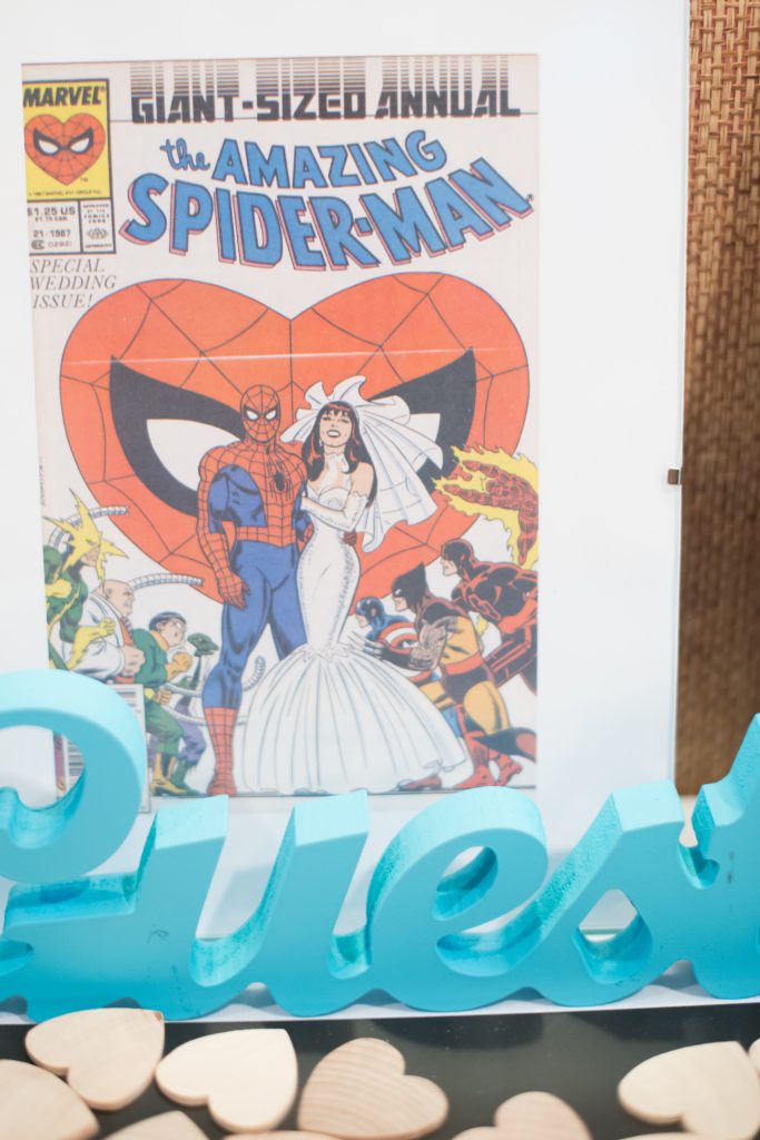 spiderman MJ wedding ideas