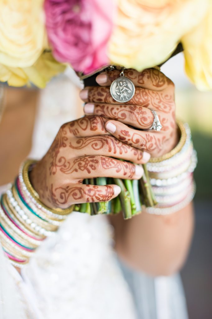 wedding henna design hand
