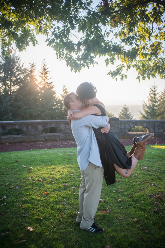 Engagement photo session