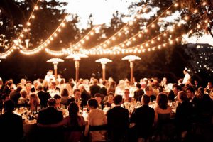 rustic wedding light ideas