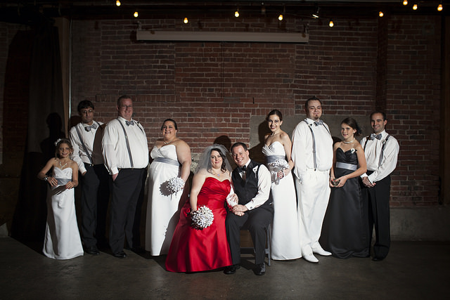 red wedding dress washington