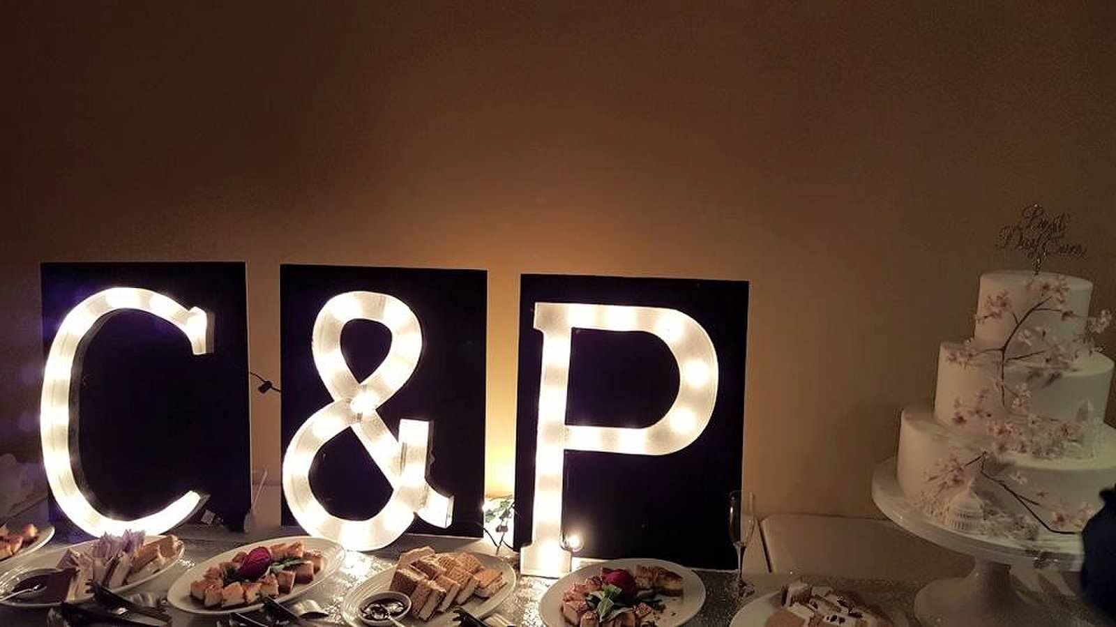 wedding monograms ideas reception