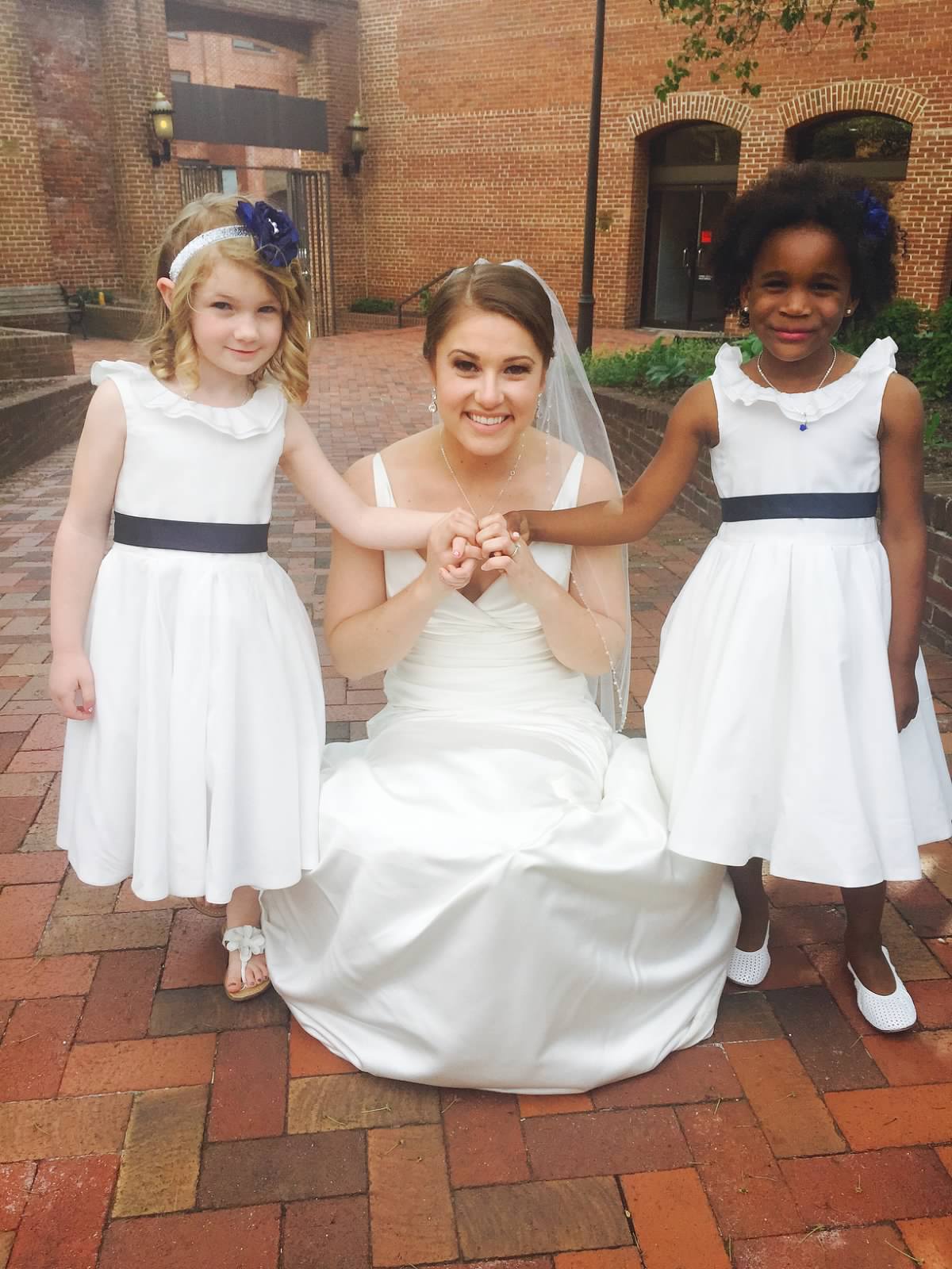 washington, DC wedding video flower girls