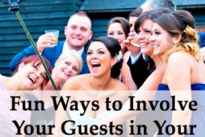 fun ways to involve guests in wedding photos