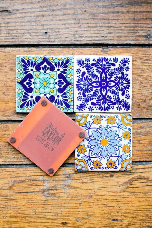 Coaster Wedding Favors