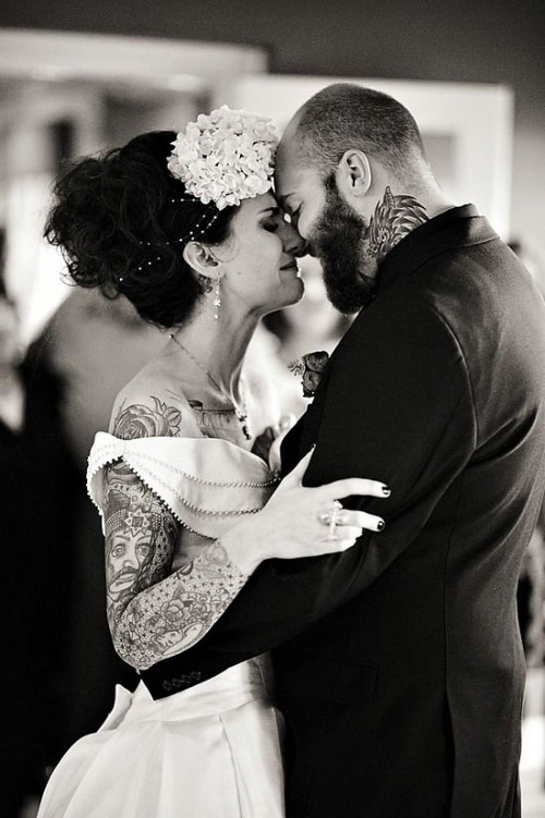 20 Gorgeous Tattooed Brides