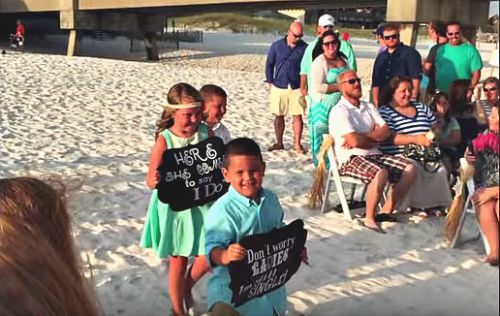 wedding video in fort walton beach