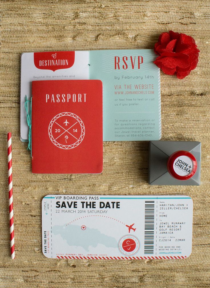 Destination Wedding Invitations