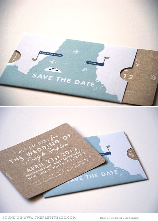 Destination Wedding Save the Date