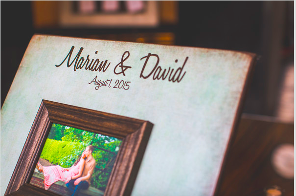 wedding picture frame