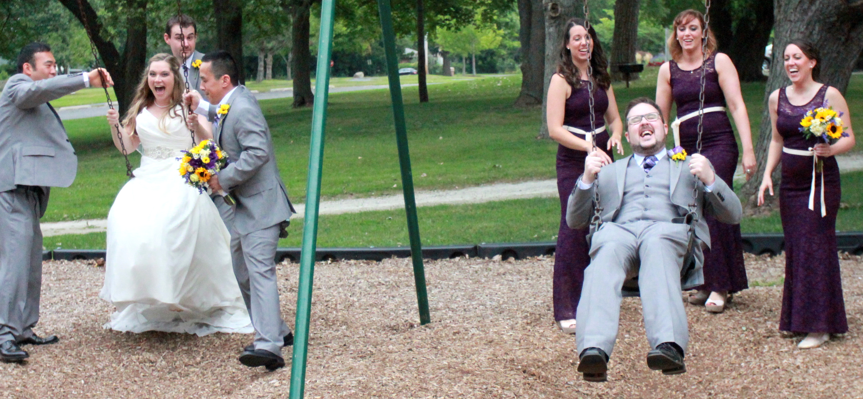 wedding party videography