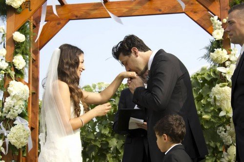 sweet september wedding moment