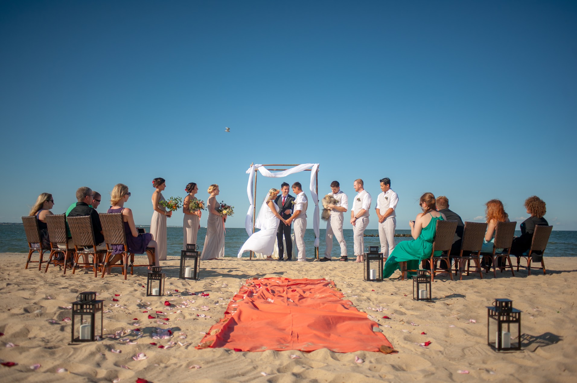 bride and groom wedding videography