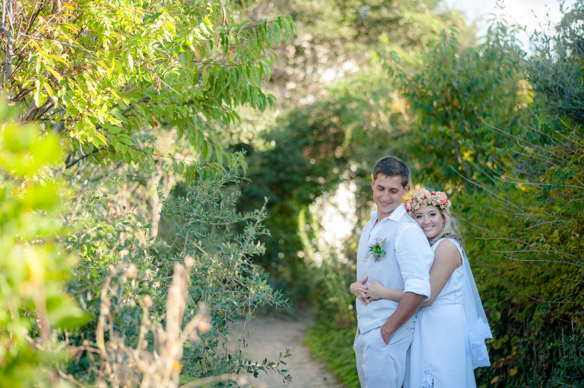 bride and groom wedding videography